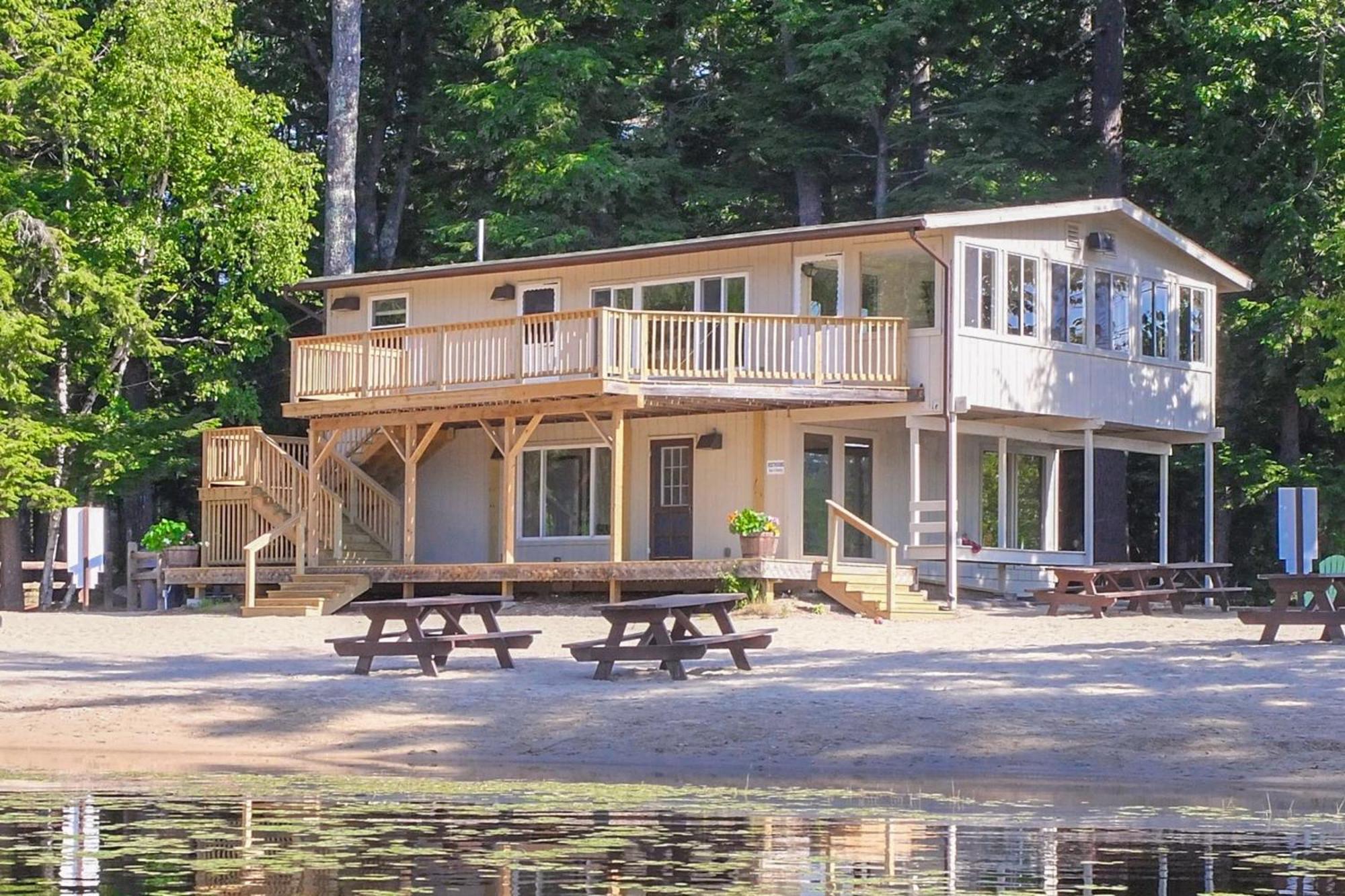 Vila Moose Pond Retreat Bridgton Exteriér fotografie